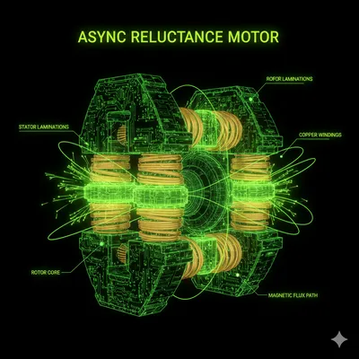 Async Reluctance Motor